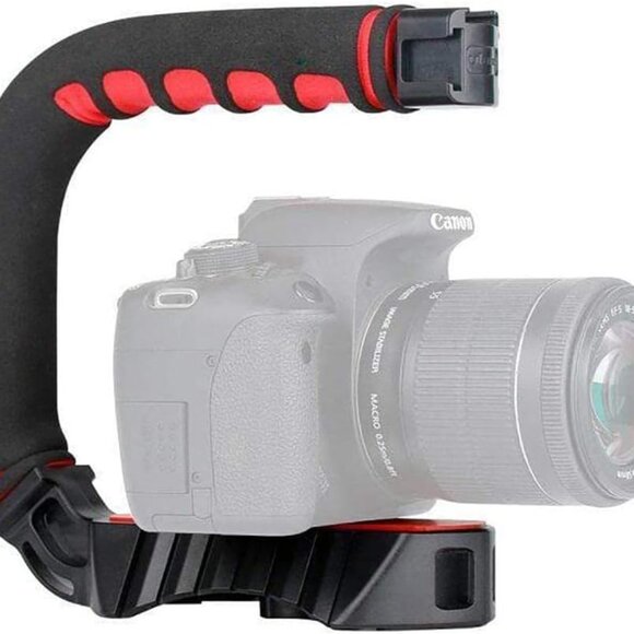 Ulanzi U-Grip Pro Triple Cold Shoe Bracket Handheld Stabilizer DSLR/Smartphone - Picture 4 of 6